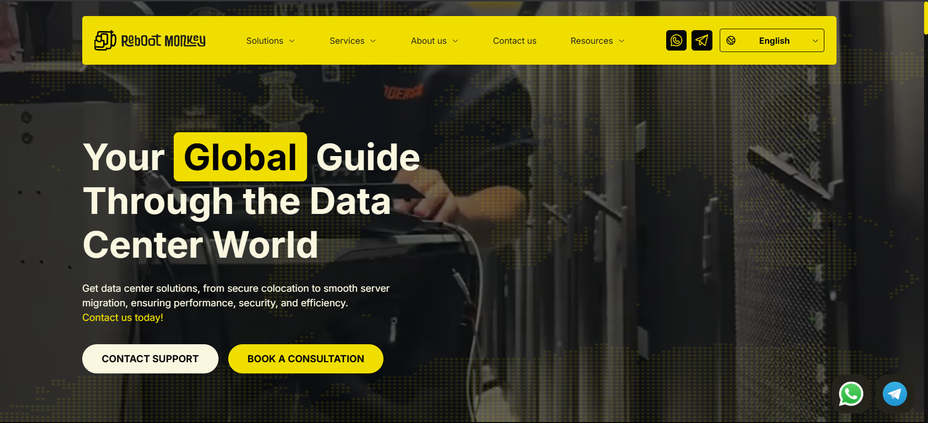 Data Center Services Portal